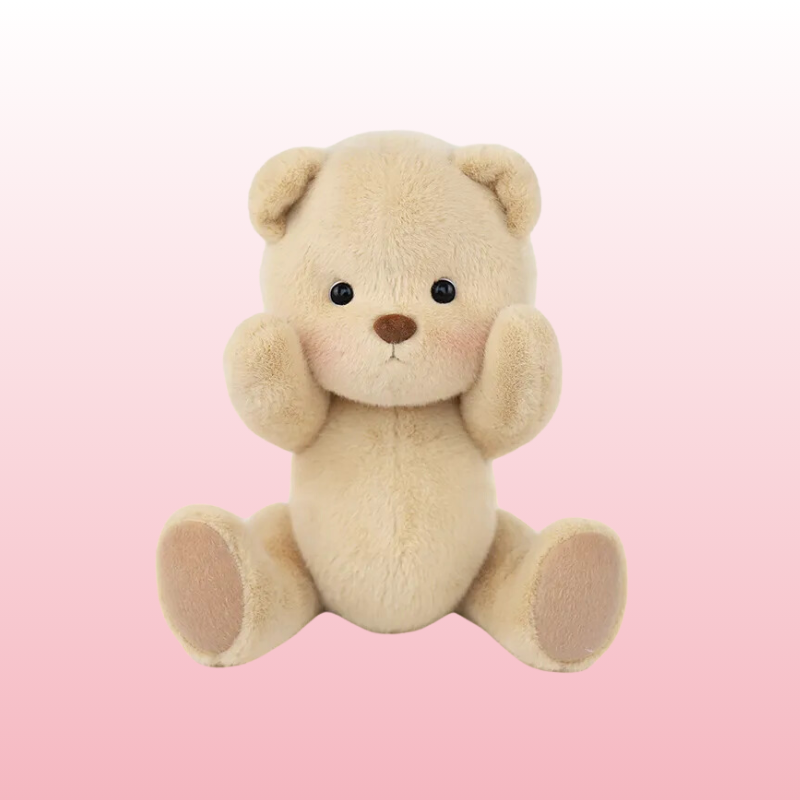 Puffy Bear | Adorable Handmade Teddy Bear