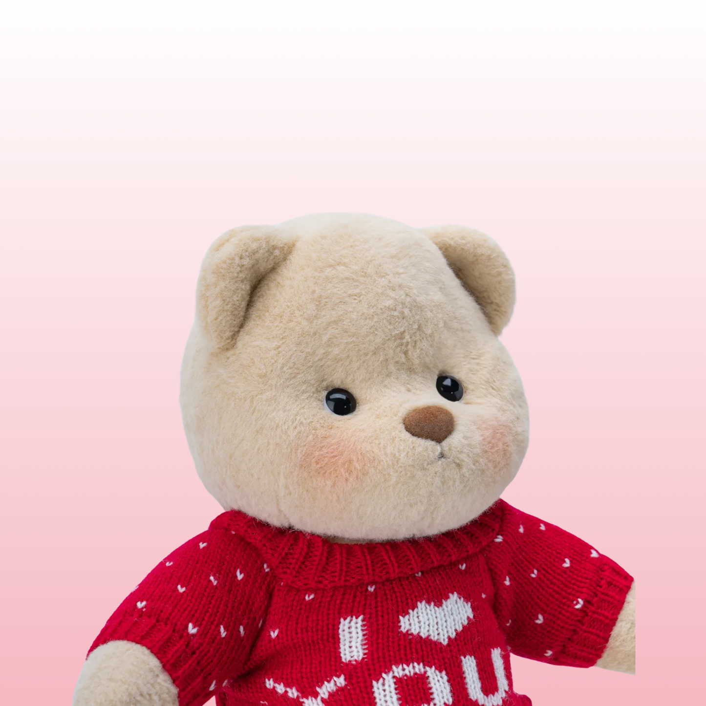 Puffy I Love You | Bedårande handgjord nalle