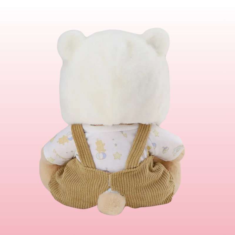 Puffy Bear Mountaineer | Adorable Handmade Teddy Bear