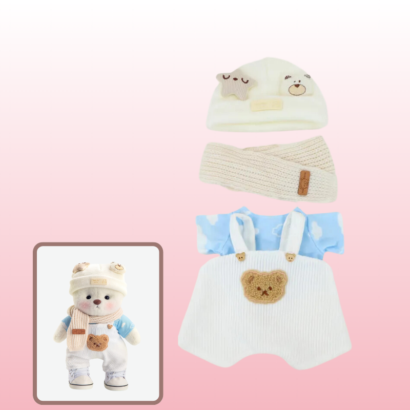 Puffy Abrigado | Adorable Osito Hecho a Mano