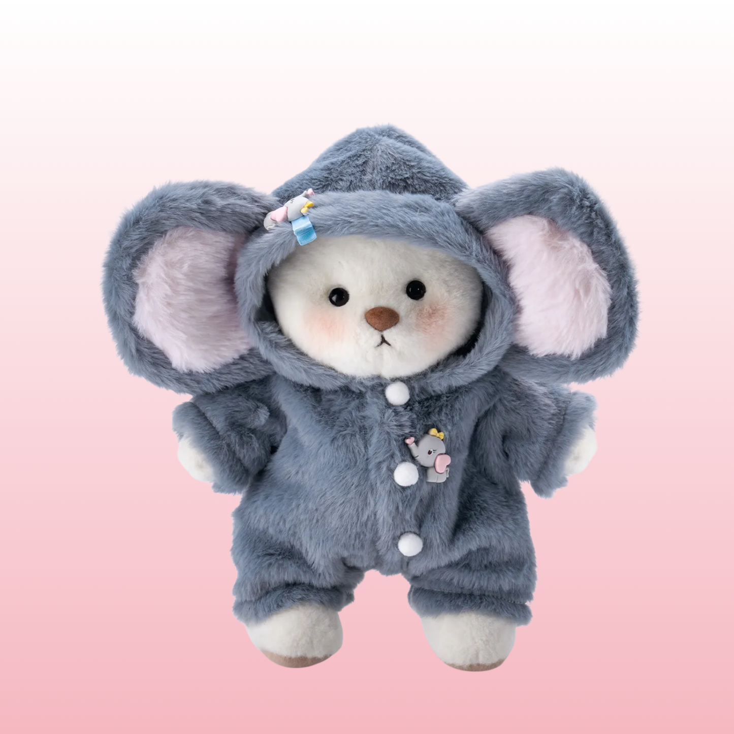 Puffy Bear Elefante | Adorable Osito Hecho a Mano