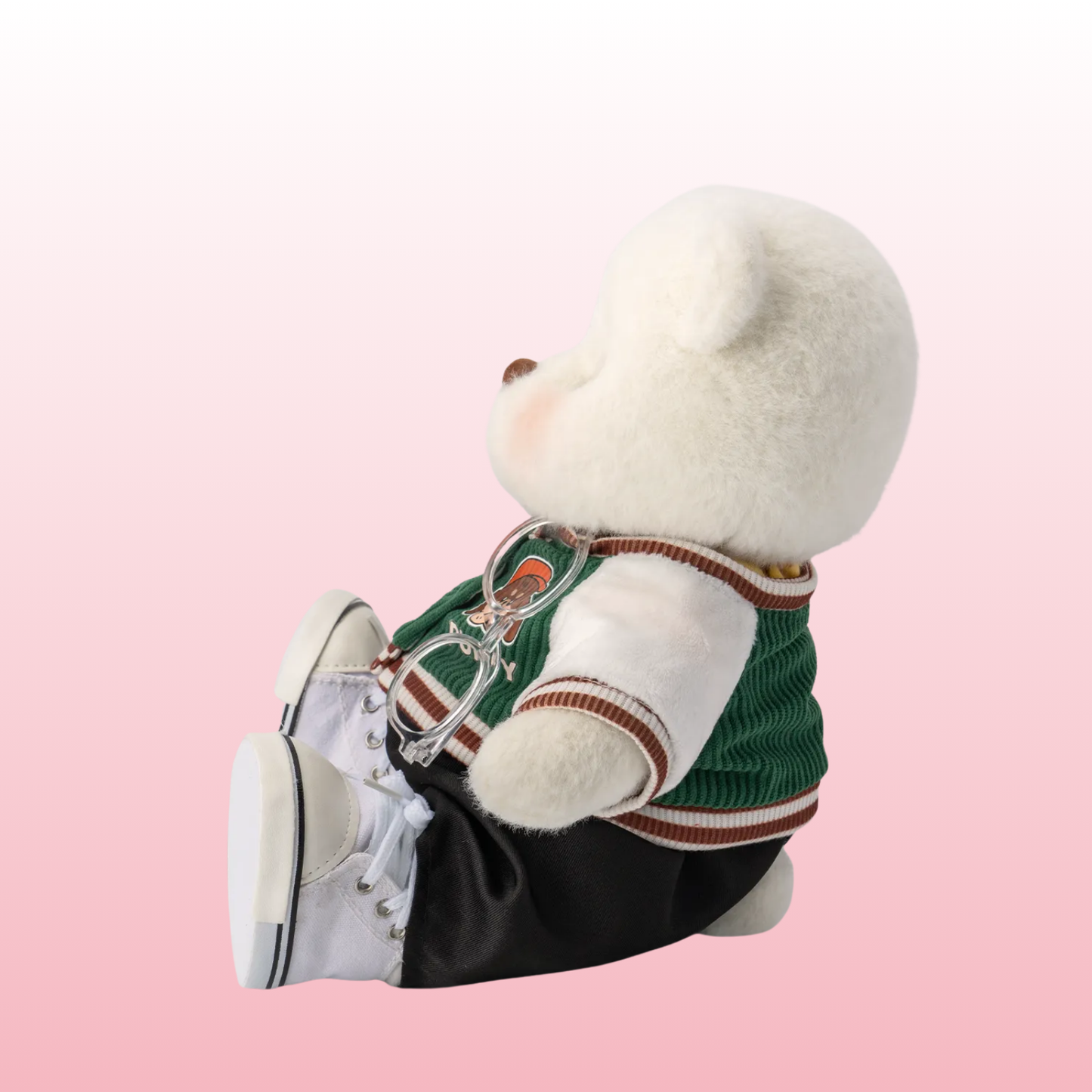 Puffy Bear Estudiante | Adorable Osito Hecho a Mano