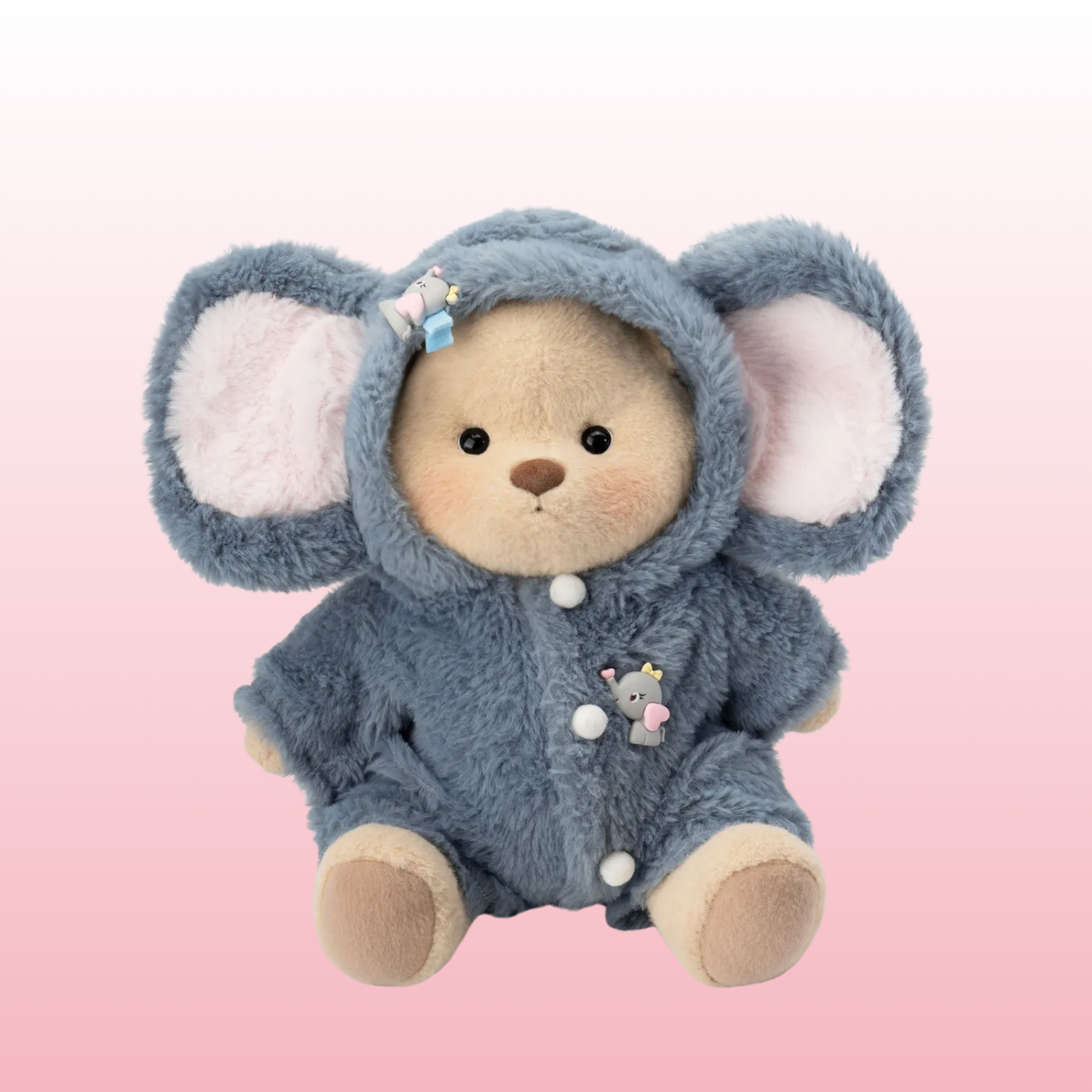 Puffy Bear Elefante | Adorable Osito Hecho a Mano