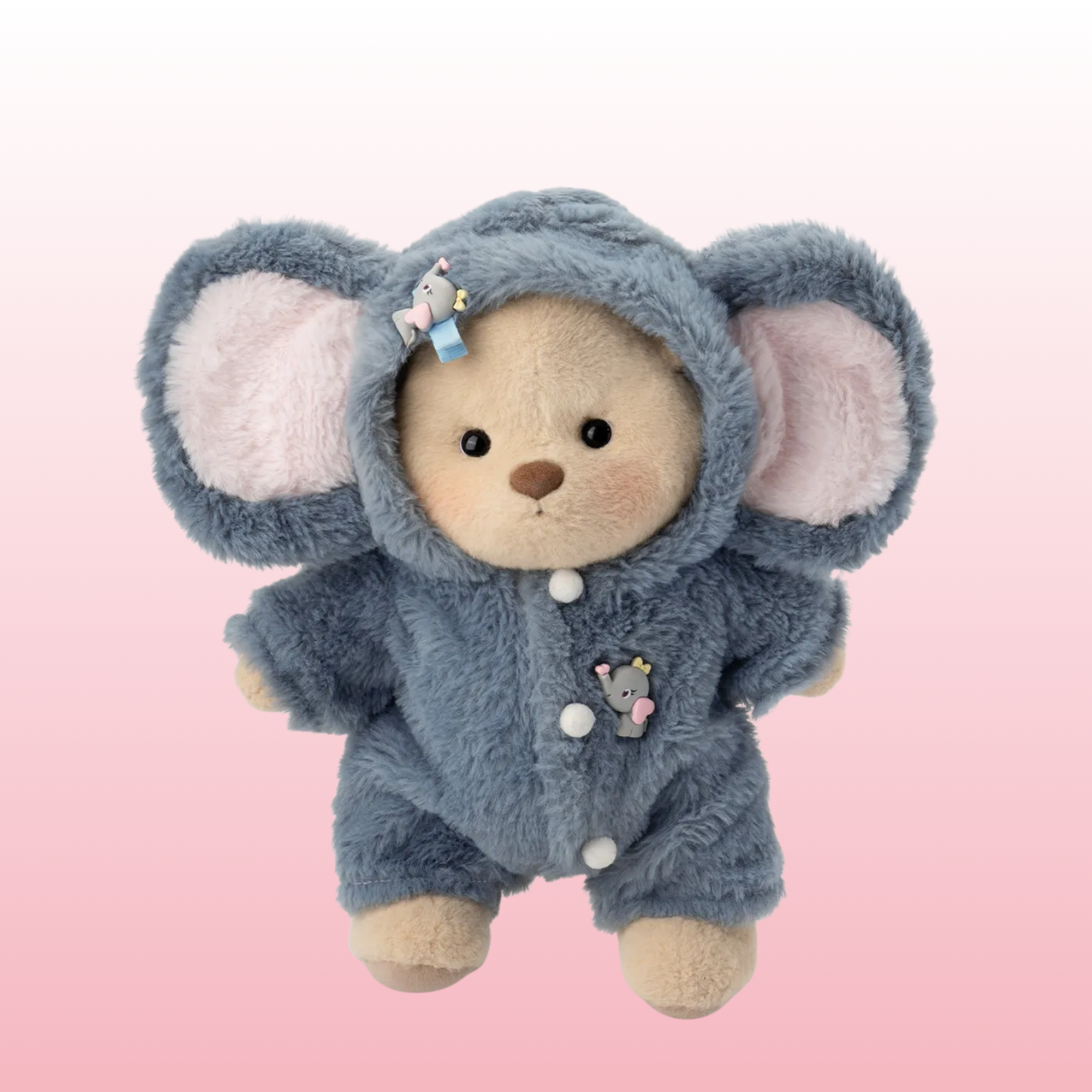 Puffy Bear Elefante | Adorable Osito Hecho a Mano