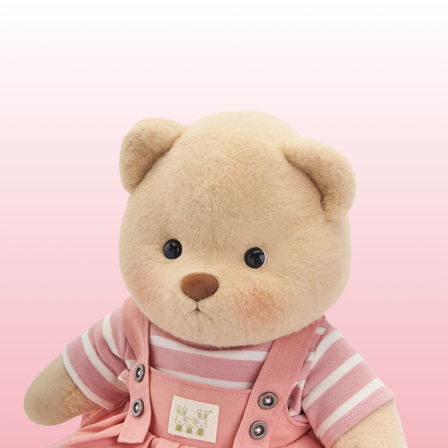 Puffy Bear Vestido Rosa | Adorable Osito Hecho a Mano