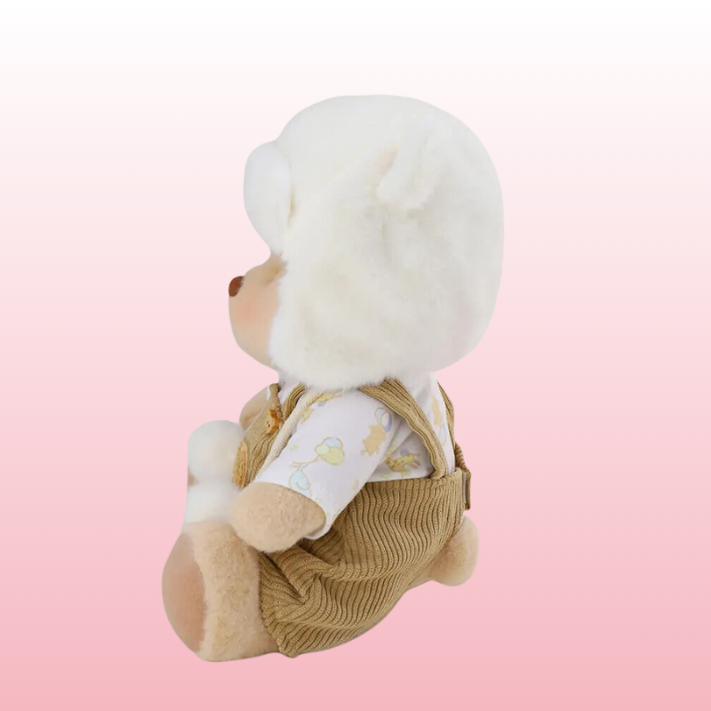 Puffy Bear Mountaineer | Adorable Handmade Teddy Bear