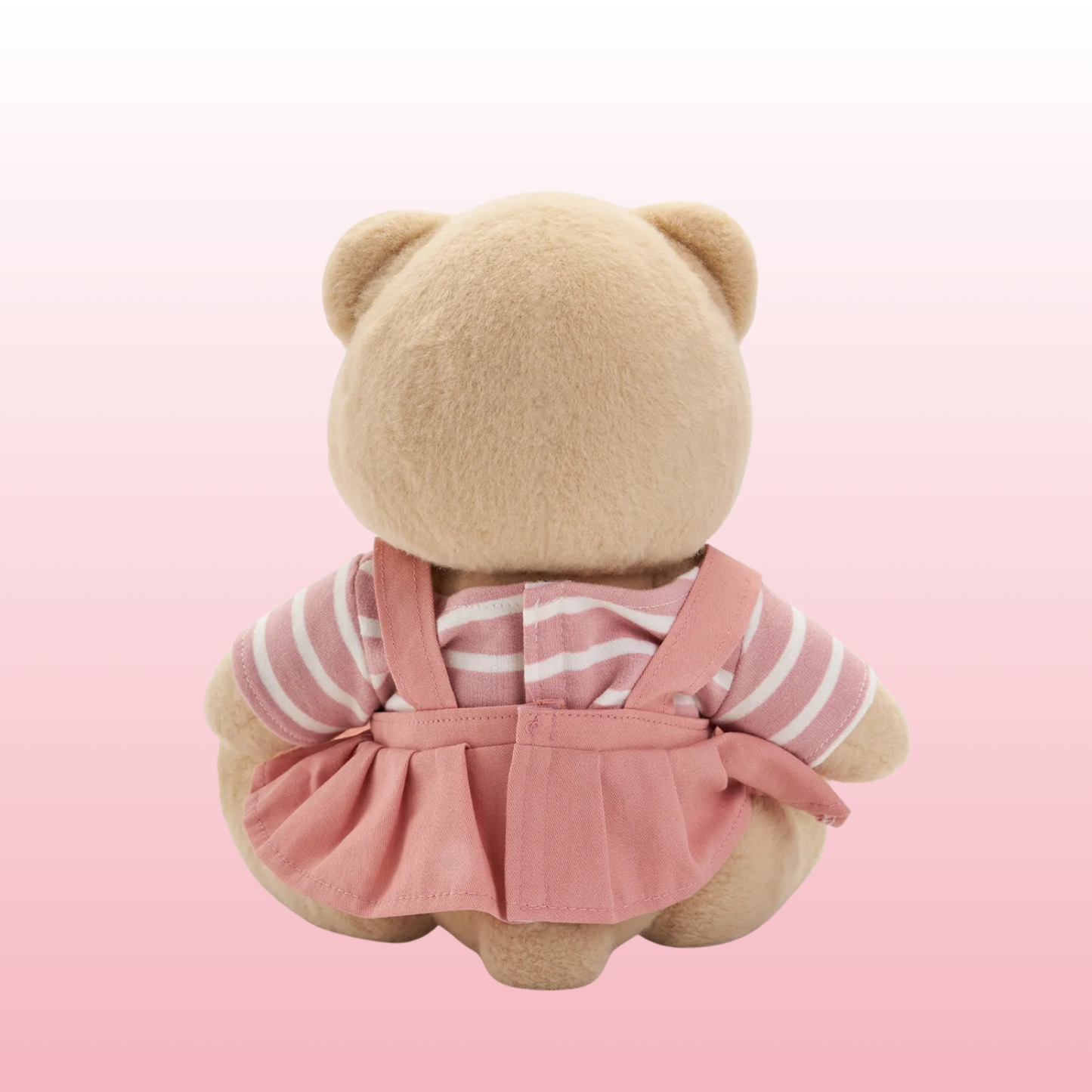 Puffy Bear Vestido Rosa | Adorable Osito Hecho a Mano