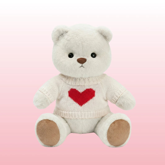 Puffy Corazón | Adorable Osito Hecho a Mano