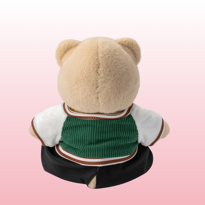 Puffy Bear Estudiante | Adorable Osito Hecho a Mano