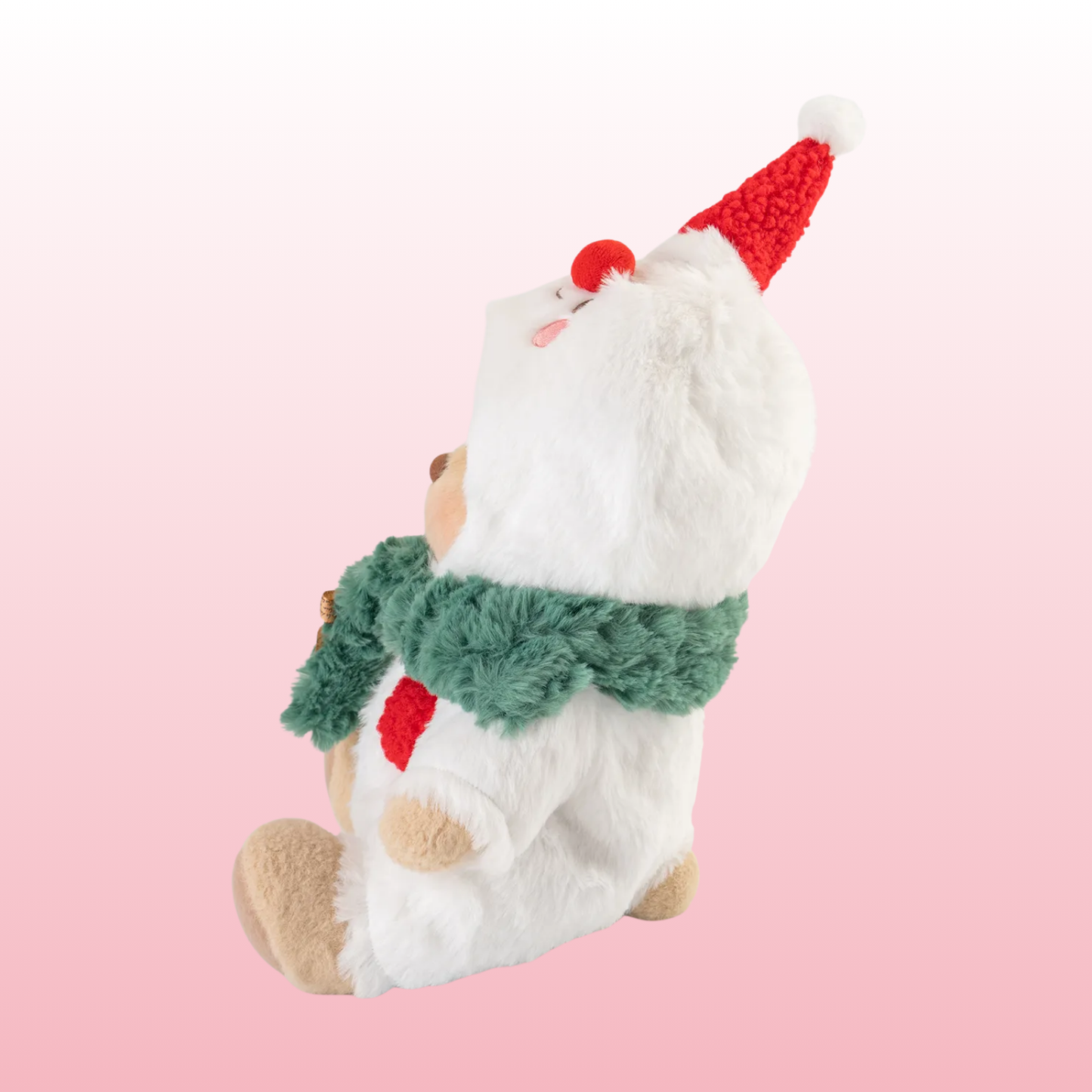 Puffy Muñeco de Nieve | Adorable Osito Navidad Hecho a Mano