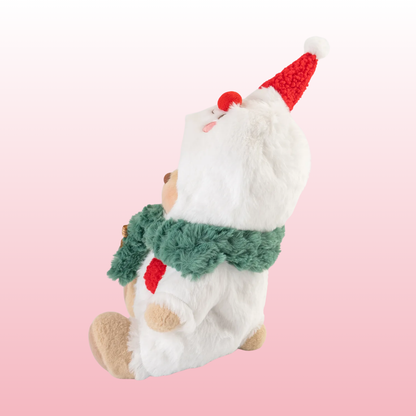 Puffy Muñeco de Nieve | Adorable Osito Navidad Hecho a Mano