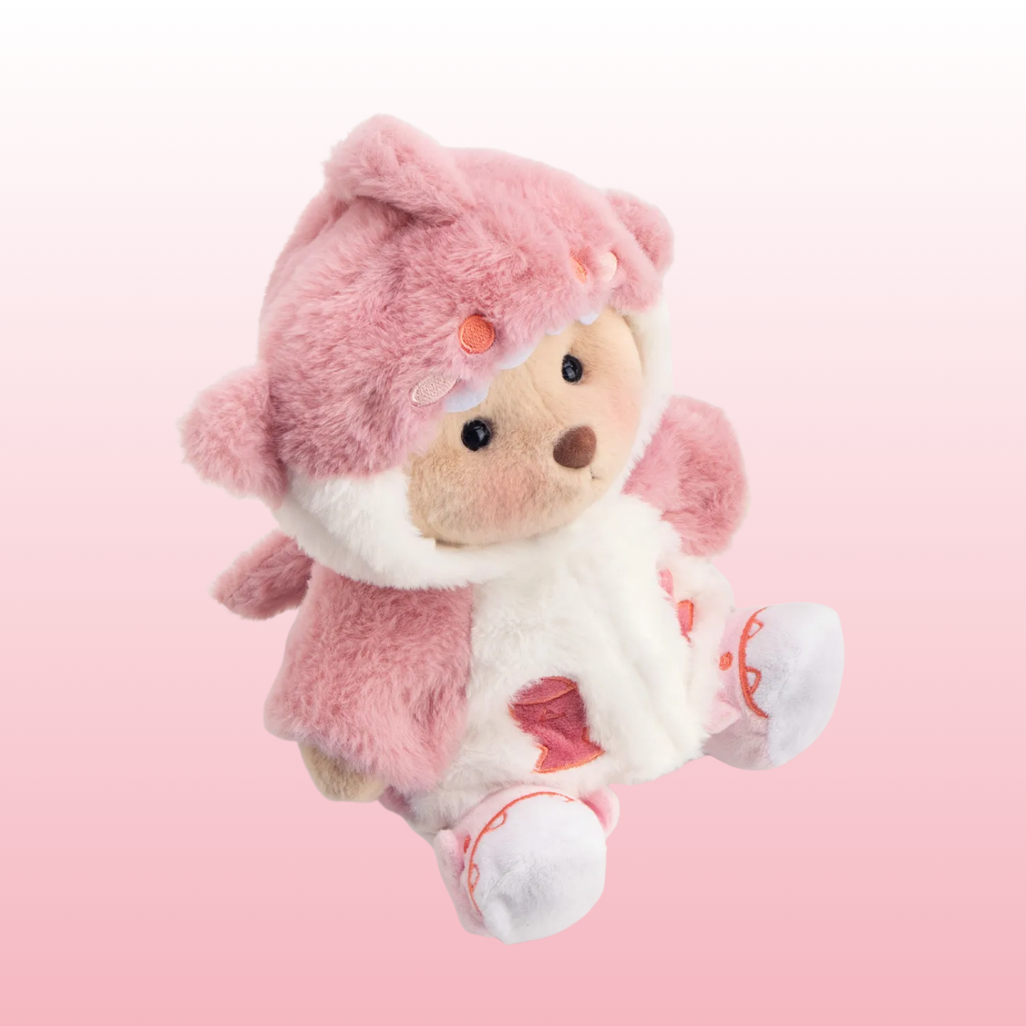 Puffy Tibu Rosa | Adorable Osito Hecho a Mano