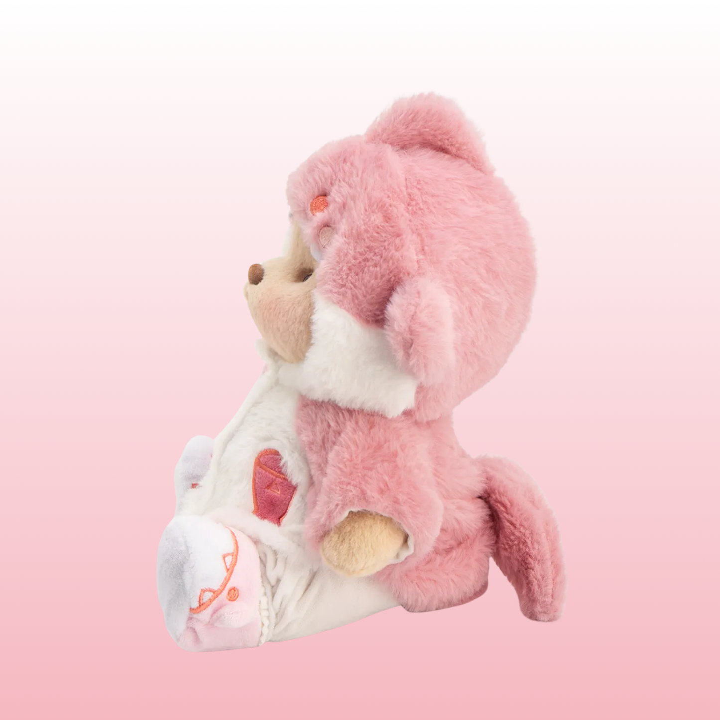 Puffy Tibu Rosa | Adorable Osito Hecho a Mano