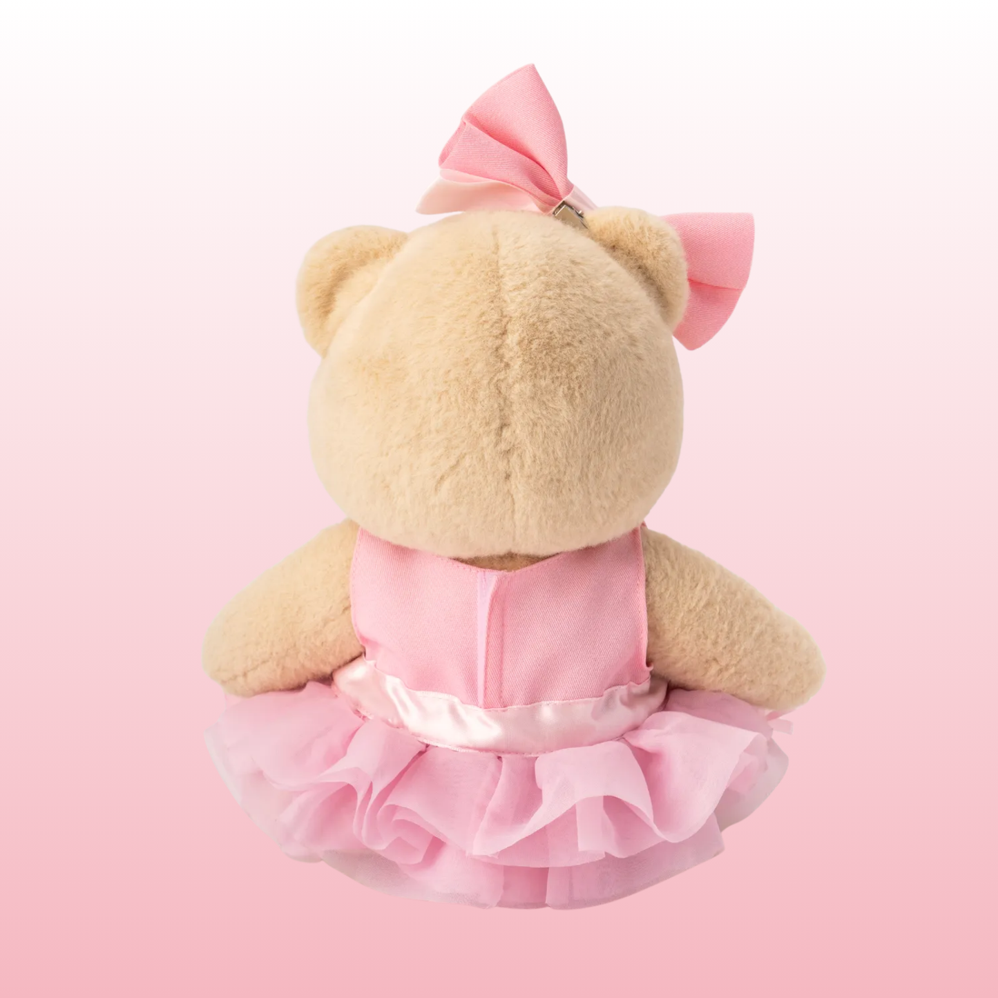 Puffy Bailarina Rosa | Adorable Osito Hecho a Mano