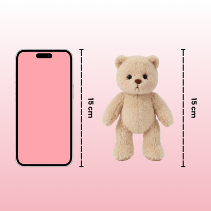 Mini Puffy Charm | Adorable Mini Osito Hecho a Mano