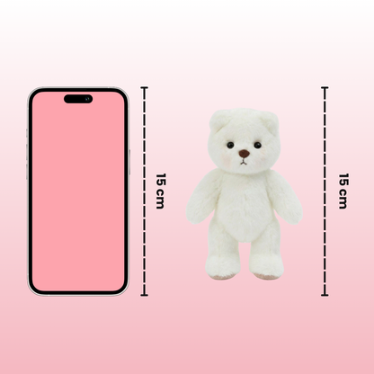 Mini Puffy Charm | Adorable Mini Osito Hecho a Mano