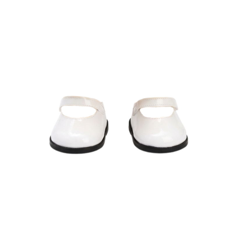 Ballerines blanches Pureté