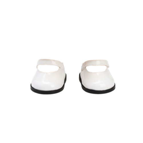 Ballerines blanches Pureté