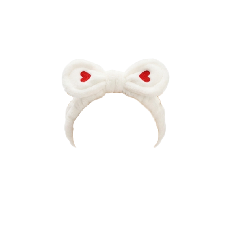 Hårband med små hjärtan