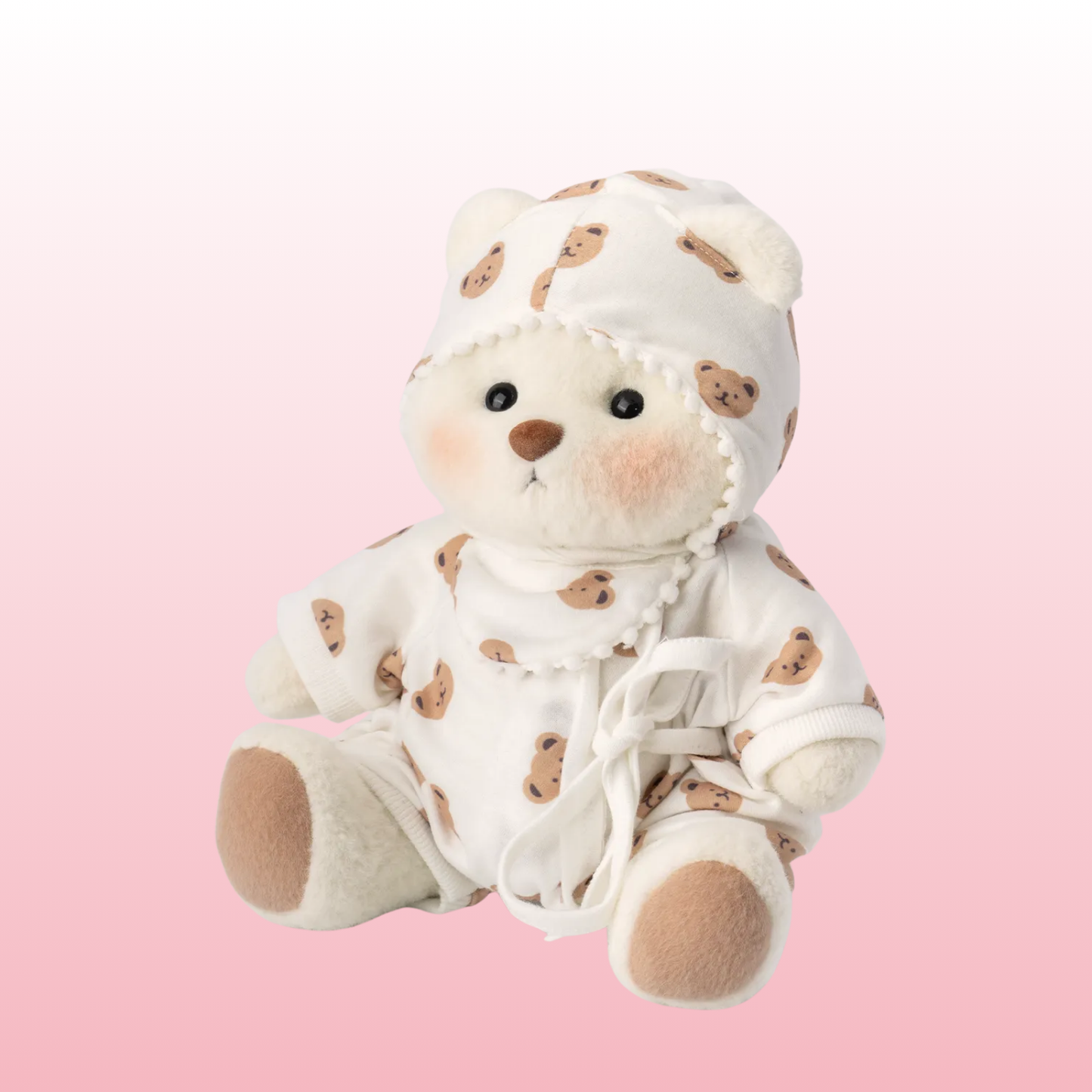 Puffy Pijama | Adorable Osito Hecho a Mano