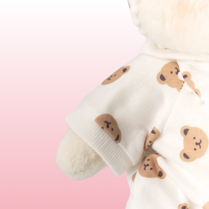 Puffy Pijama | Adorable Osito Hecho a Mano