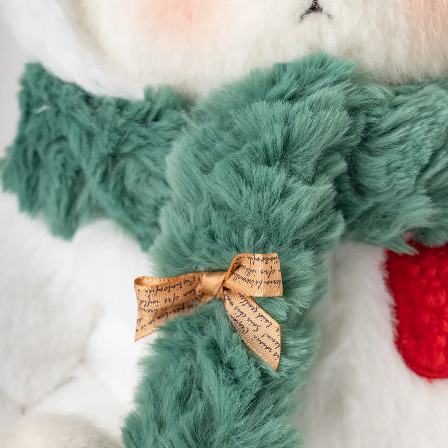 Puffy Muñeco de Nieve | Adorable Osito Navidad Hecho a Mano