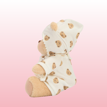 Puffy Pijama | Adorable Osito Hecho a Mano